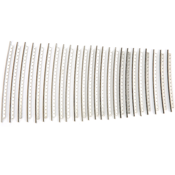 24 stk gitarfret trådsett cupronickel for Fender/Gibson erstatningstilbehør 2,7 mm