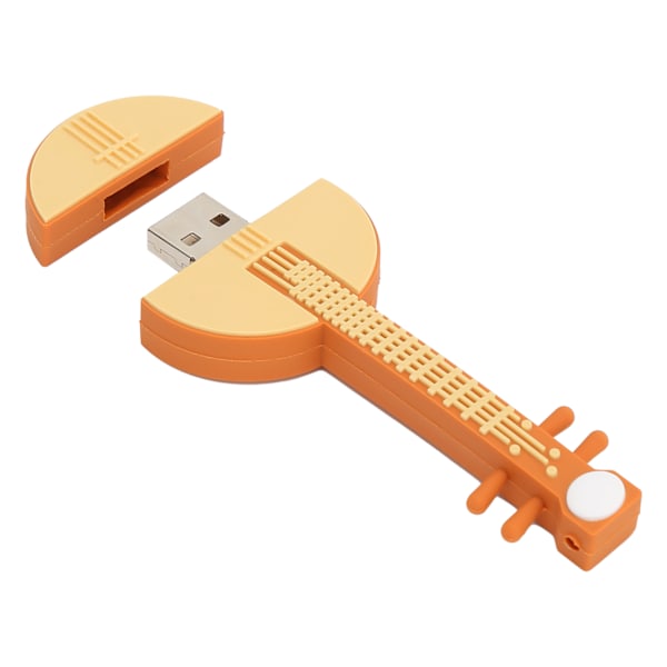Lute Appearance USB Stick Datatransport Opbevaring USB Flash Drive Computer Tilbehør 128GB