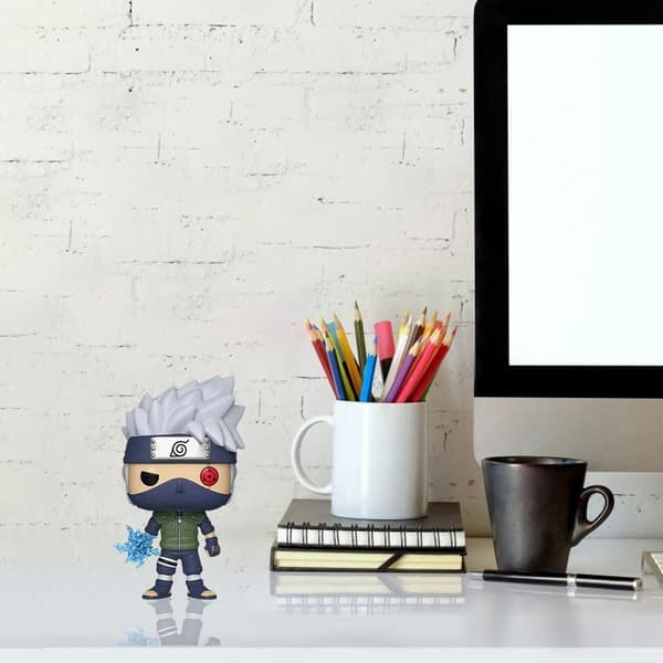 3.9 tum tecknad PVC-statydocka figurprydnader anime samlingsmodellleksak för bil sovrum säng