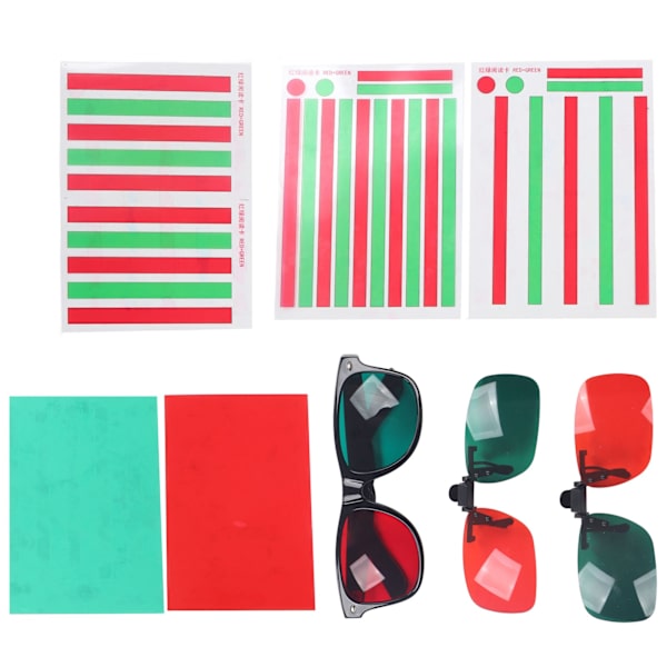 Protanopia Anerythrochloropsia Reading Device Amblyopia Correct Color Blindless harjoituslasit
