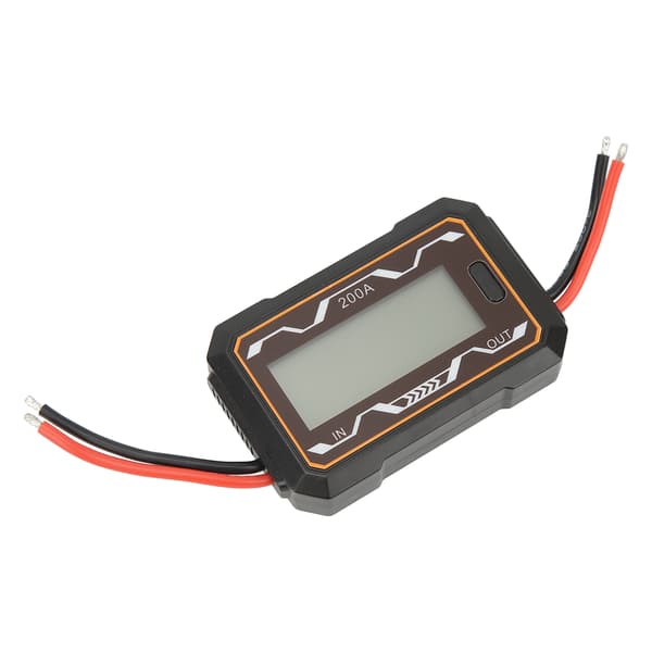 RC Power Meter 200A Högprecision Voltmeter Ammeter Wattmeter Power Analyzer med bakgrundsbelyst LCD-skärm för bilbåtsbatteri