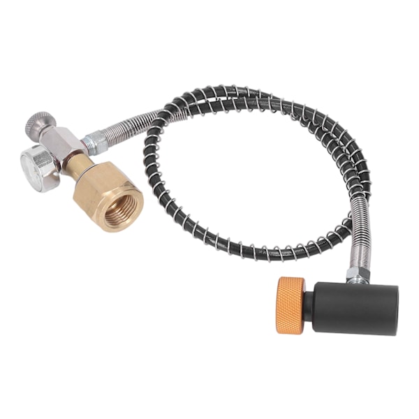Soda Remote Hose CO2 Tank Cylinder Refilling Adapter med 24 tommers høyt trykkslange for Soda Can Connector CGA320 Til TR21 4