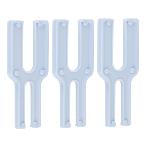 3 stk. Fluff Ball Weaver DIY Håndværk Plast Pompom Maker Weaver Tool til tørklæde strikket hat