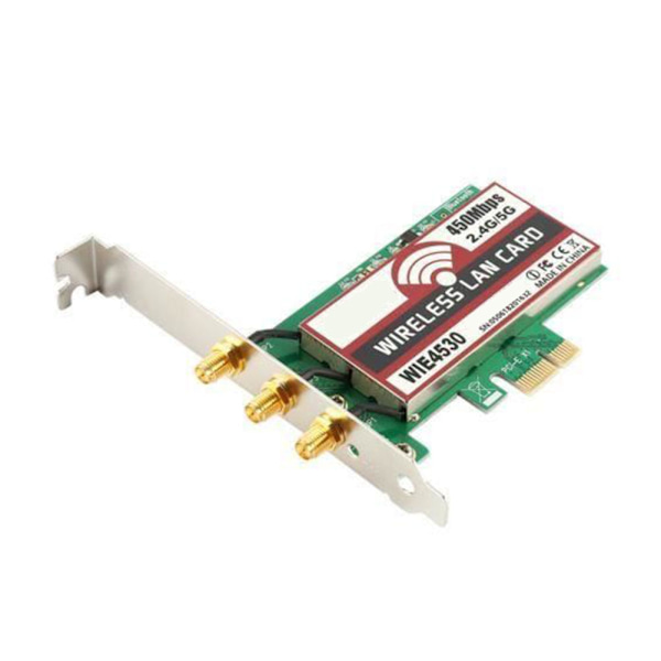 Dual Band 5Ghz/2.4Ghz Pci-E 450M langaton Wi-Fi-verkkosovitinkortti PC:lle