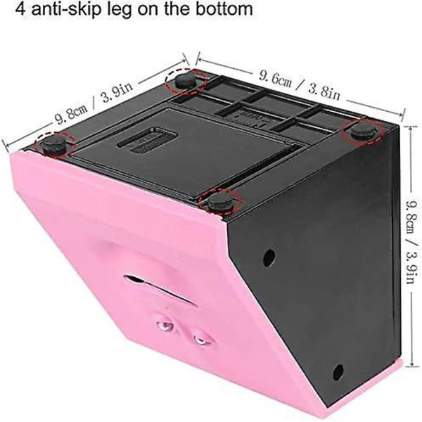 Pink Face Bank Automatisk Spargris för barn