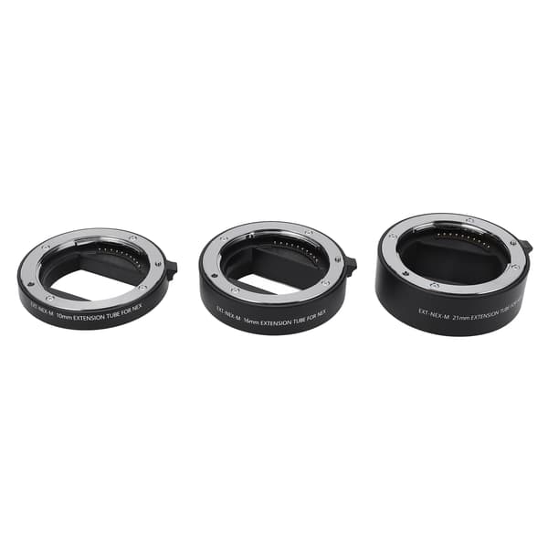Auto Focus Makro Forlængerrørs Adapter Ring 10mm 16mm 21mm til Sony E Mount Objektiver