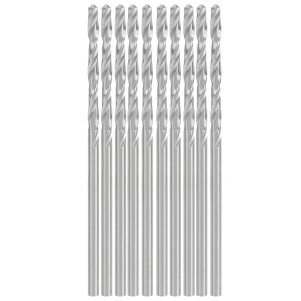10 stk. rett skaft spiralbor Perle Punch Bor Bits Tilbehørsdeler Sett 1,9 mm