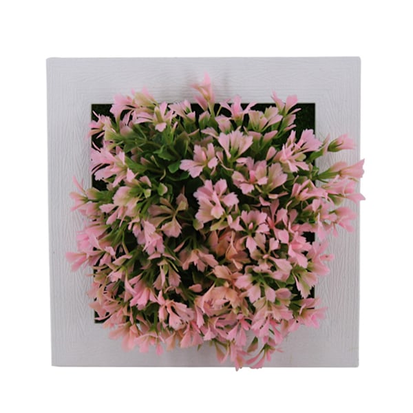 3D Stereo Veggmonterte Simulering Plante Fotoramme Blomsterrammer Dekorasjon 38A