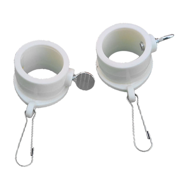 3 par flagmonteringsringe anti-wrap-grommet-clips - 1 tomme diameter flagstang--