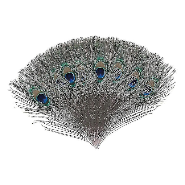 Naturlige Store Påfuglefjer til Dekoration 25 stk. x S(20-30CM)