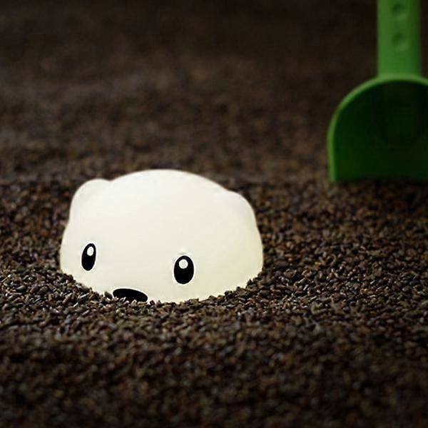 Kreativ Sød Diglett Lampe Touch Sensor Tryk Kontrol Genopladelig LED Natlampe Til Baby Soveværelse ZD b2 Mand