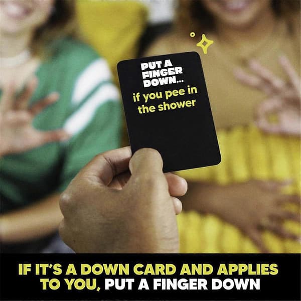 Put A Finger Down - The Viral Game Everyone's Talking About - Fun Card Game for Adults & Ideas