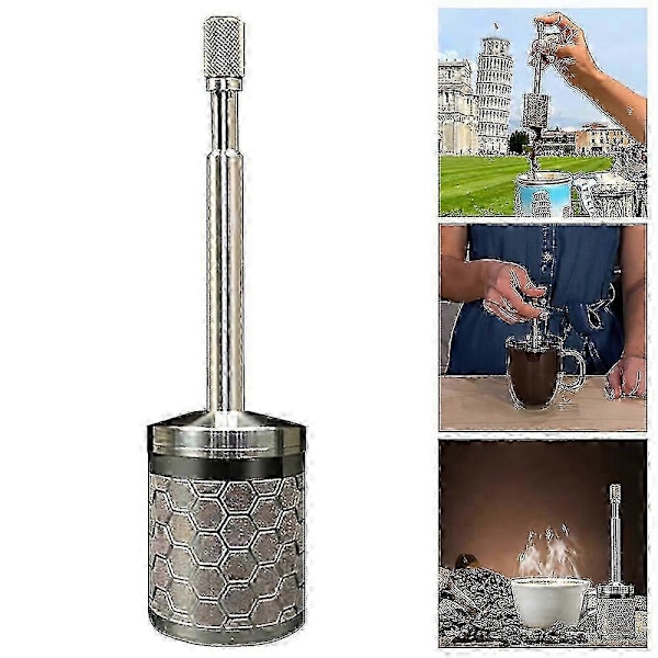 Bærbar Final Press Kaffe Infuser Rustfrit Stål Kaffe Te Filter Brygger