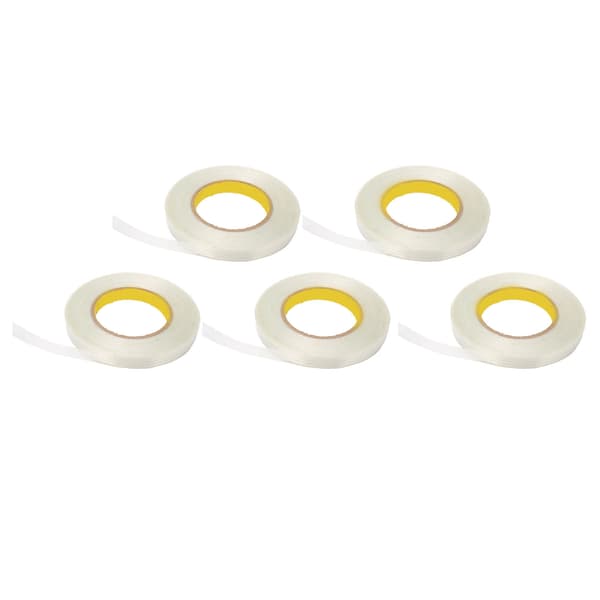5 st. filamentband transparent glasfiber stark draghållfasthet för packning och försegling