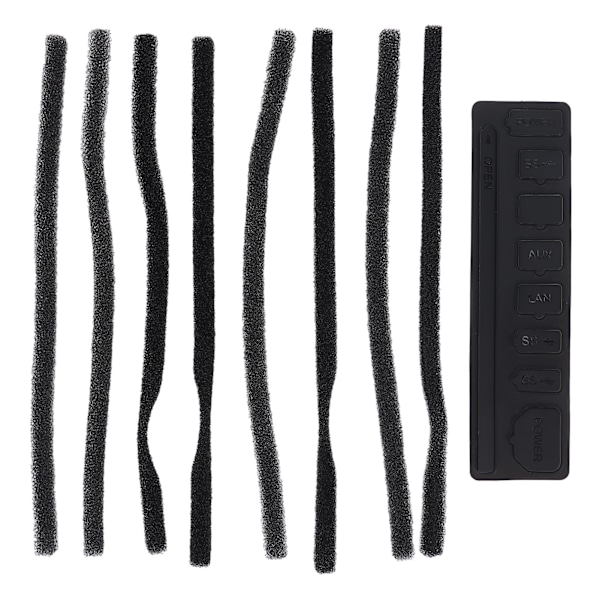 Värd Dammskyddsfodral Dammnät Set Dammtät Mesh Jack Stopper Pack Kits för PS4 PRO
