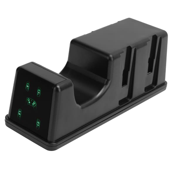 5 i 1 Multifunktionell ABS-laddningsställ med digital display för NS Pro Controller/Joy‑Pad