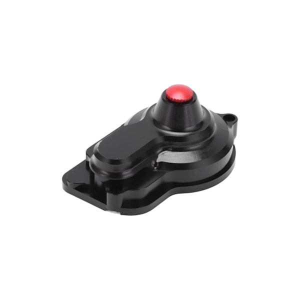 RC Metall Bakre Huvudväxelkåpa Växellåda Hus för LOSI Mini‑T 2.0 2WD 1/18 RC Stadium Truck Uppgraderingar DelarSvart