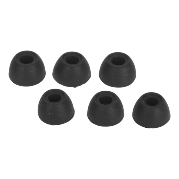 3 par ørepropper blød silikone S M L størrelse erstatningsørepropper til Galaxy Buds 2 SM R177 sort