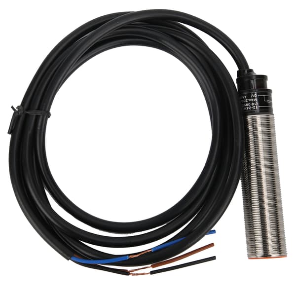 BERM Nærhedsafbryder 3-leder Cylindrisk Detektionssensor Controller PRL18-5DP 10-30VDC