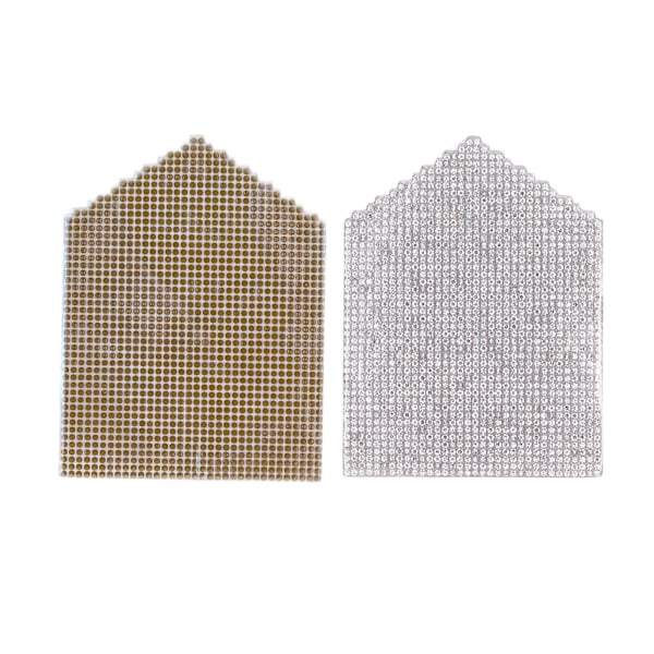 5 st Rhinestone självhäftande ark DIY produktion ljusreflektion design fint utförande självhäftande strass