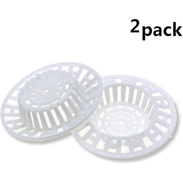 Förpackning med diskbänksil i plast för badrum - 7cm - Vit - Ekonomisk och hållbar