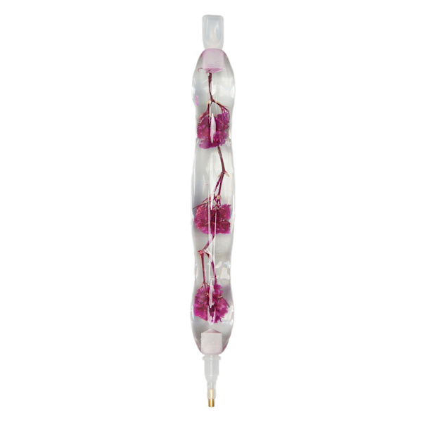 15,8 cm Rhinestone Art Pen Rhinestone Maleri Pen Rhinestone Art Maleri Tilbehør Verktøysett Lilla Blomstergren