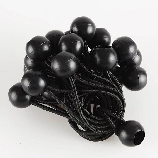 Boll bungee cord kraftig, presenning bungee cord remmar, surrnings bungee cord kapell för skydd, ankarkabel och slang, uteplatsparaply, markis, projektor