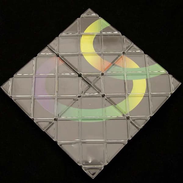 8 paneler sammenleggbare puslespillkuber Twisty Cubo Magico profesjonell kube klassiske leker