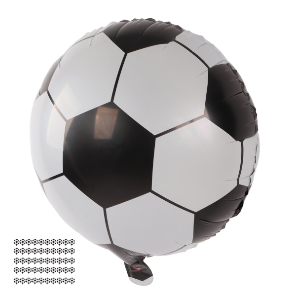 50 stk ballon aluminium film materiale fodbold form store balloner til foto rekvisitter fester dekoration