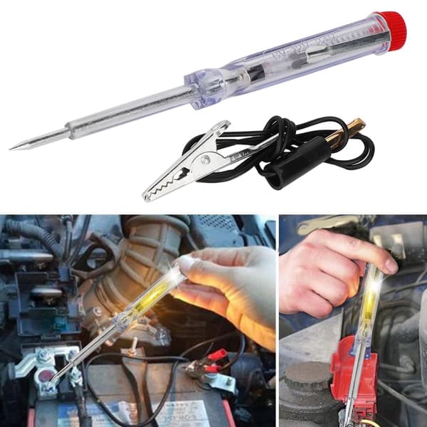 Bil Auto Elektrisk Spenning Testpenn Lys Lampe Krets Tester Detektor Probe
