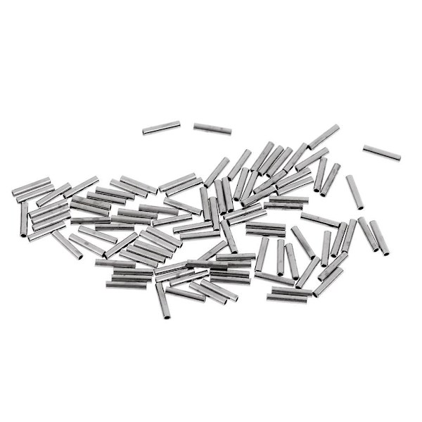 5 x 100 Styk Krympe Loop Sleeve Forskellige Størrelser fra 1.0mm - 2.0mm 1.4 x 8mm