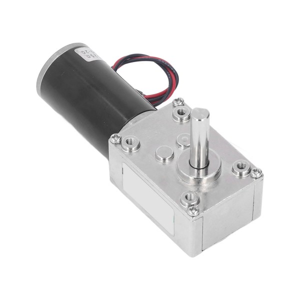 DC-växelmotor liten 18W stor vridmoment reversibel turbinmask reduktionsmotor med självlåsande DC12V 0-300RPM per minut