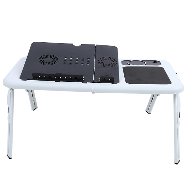 Bärbar laptop skrivbord PC hopfällbar säng soffa skrivbord stativ bricka cool fläkt