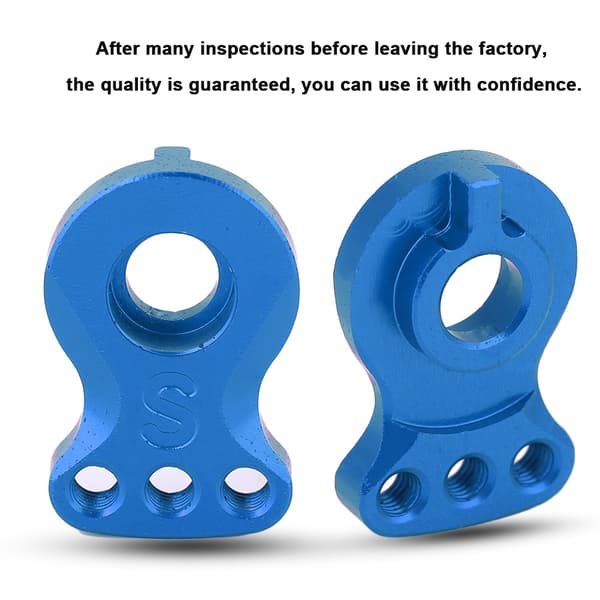 23T Buffer Metal Stål Ring Gear Arm til 1/10 1/8 RC Køretøj (S Model)(N10226NB Blå)