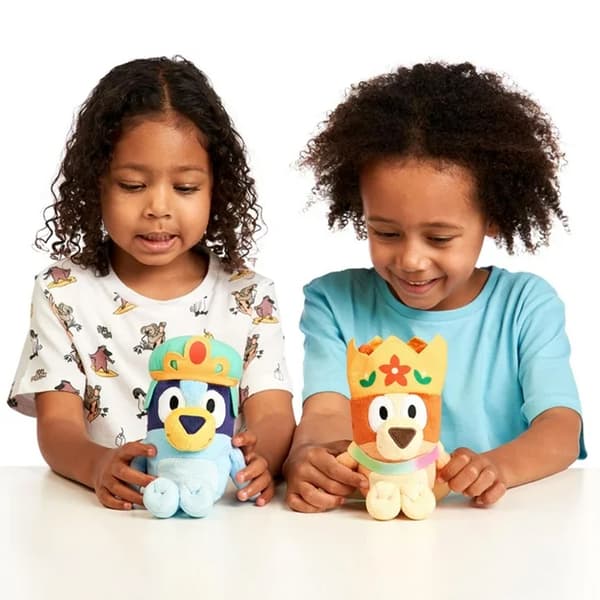 Bedste Ven Bluey - Bluey bærer en krone model