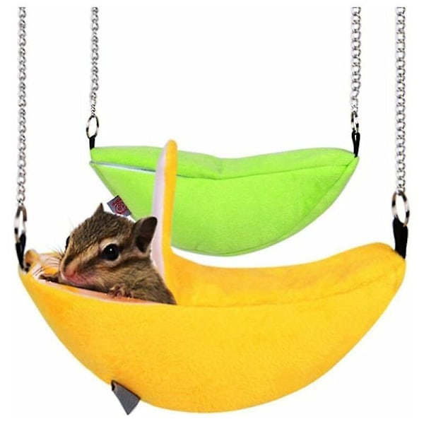 Vinter Varm Plysch Hängmatta Gunga Hängande Säng Nest Husdjurshus Syrisk Hamster Gerbil Råtta Mus Chinchillor Ekorre