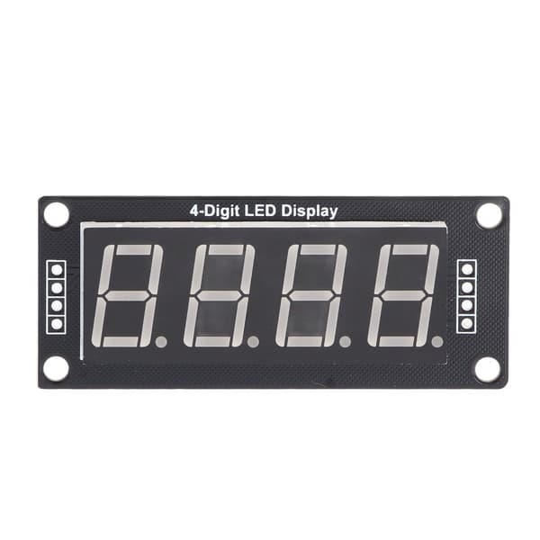 4 kpl LED-segmenttinäyttömoduuli 4 bittiä 7 segmenttiä piirilevykellomoduuli 0,56 tuumaa MRA172A punainen