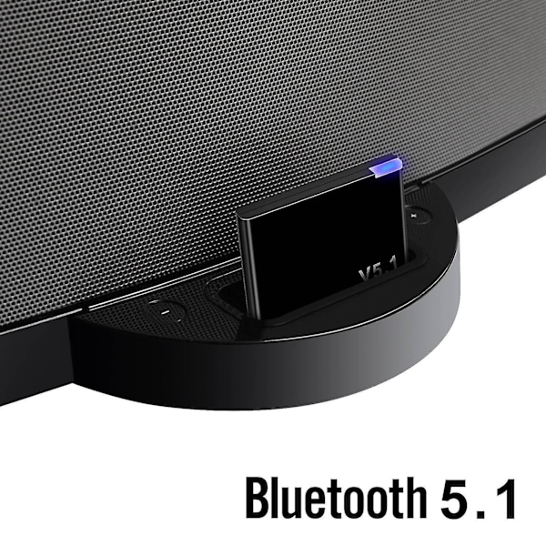 I-wave 30 Pin Bluetooth 5.1 Ljudmottagare Musik Mini Trådlös Adapter kompatibel 30pin Analog Högtalare-DT