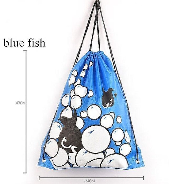 Vanntett Gjennomsiktig Frost Bucket Bag med Justerbare Stropper - Ideell for Utendørsaktiviteter, Fiske, Surfing, Hiking