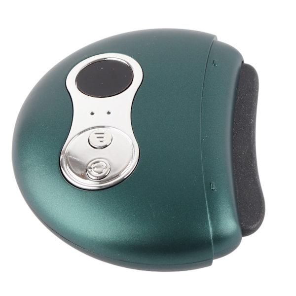 Elektrisk Gua Sha-plade Ansigtsløftning Hot Compress 9 Gear Vibration Ansigtsskulpturmaskine Grøn stennål Genopladelig