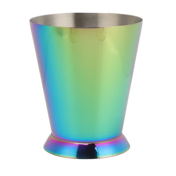Rustfrit stål bartending kop farverig gradient rustfast cocktail blandekop bar blandekop til hjemmebar