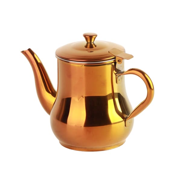 500 ml kaffe-tekjele i rustfritt stål, krydderbeholder, tekanne for kaffekjøkken, rød