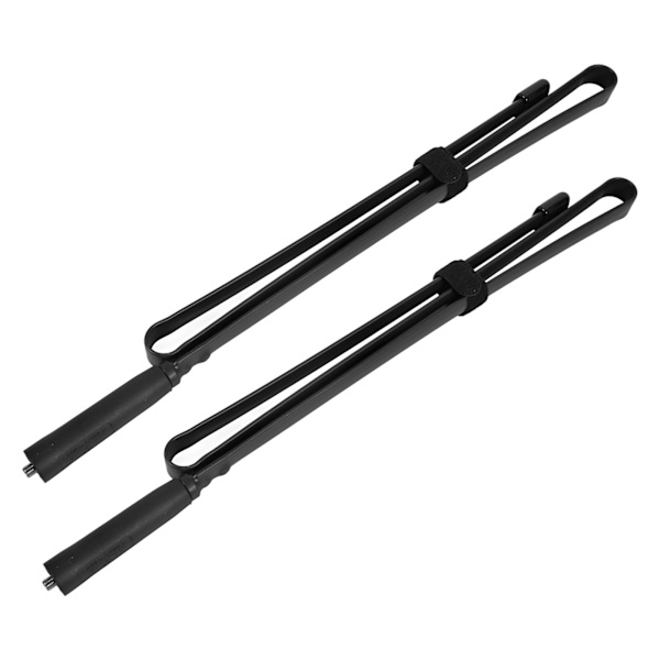 2 sarjaa UV Walkie Talkie -radioantennit 3,5dBi 136MHz-520MHz SMA-naarasliitäntä, 124 cm pitkä