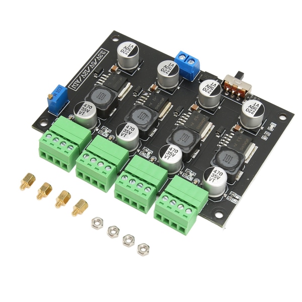LM 2596 Multi Channel Switching Power Supply Module 3,3V 5V 12V ADJ Justerbar Voltage Output Power Supply Module