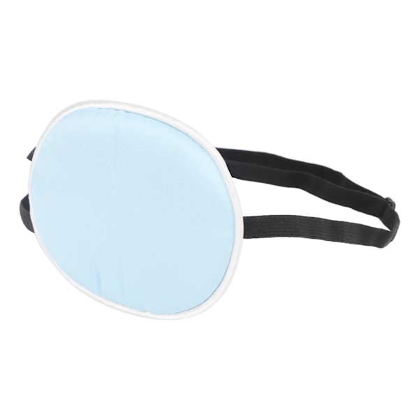 Amblyopia Eye Patch Silke Bomull Elastisk rem Cover Ljusblockerande Strabismus Ögonkudde för vuxnaBlå