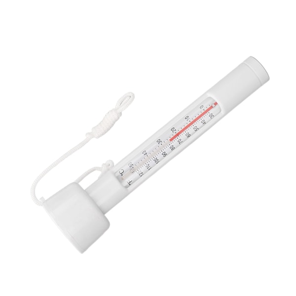 Bassengtermometer Transparent Farge Vanntett Holdbar 0 til 50℃ Enkel Avlesning Svømmebasseng Termometer for Elv