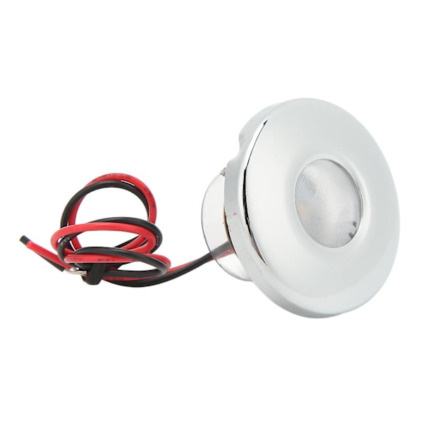 39mm DC 12V LED Ganglys 100LM Varmt Hvidt Lys 3000K IP67 Vandtæt Rustfri Glat Overflade til Båd RV Hjem