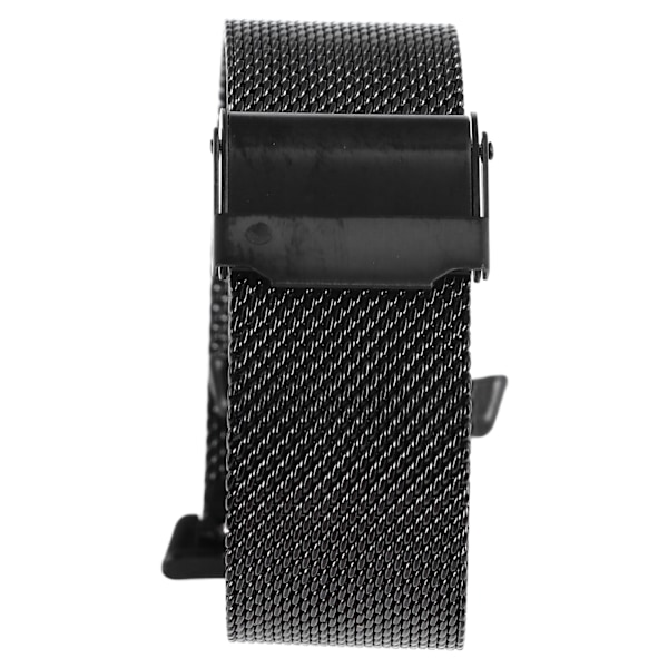 Udskiftningsurrem i rustfrit stål til sport, armbånd til Mi Band 8, sort