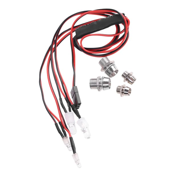 DIY 4LED Forlygte Baglygte Lys Kit til Rc Bil Lastbil RC Tilbehør
