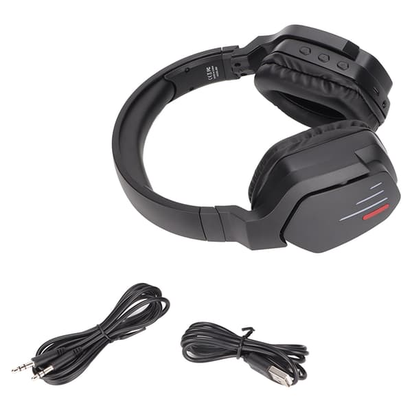 B60 Bluetooth-headset brusreducering stereo gamingheadset bas trådlöst lysande headset för PS4 för Xbox